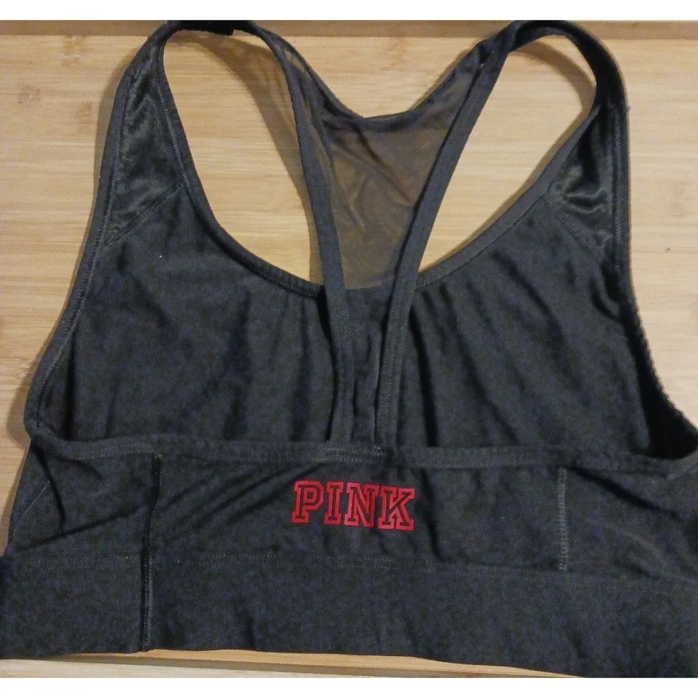 Victoria's Secret Pink NCAA Ultimate Sports Bra, YSU Youngstown State‎ M
